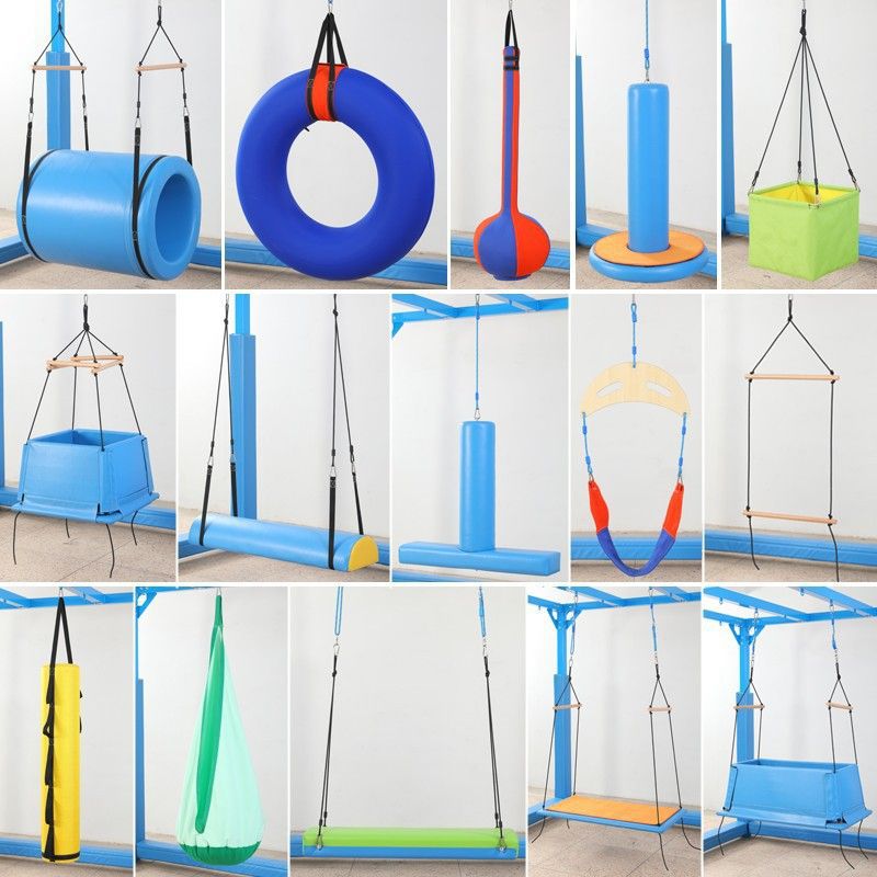 Feitong Flat Swing Teaching Aware Early Education Suspension Training Equipment Children'S Home Toys Children'S Physical Hanging Complete Set - Image 2